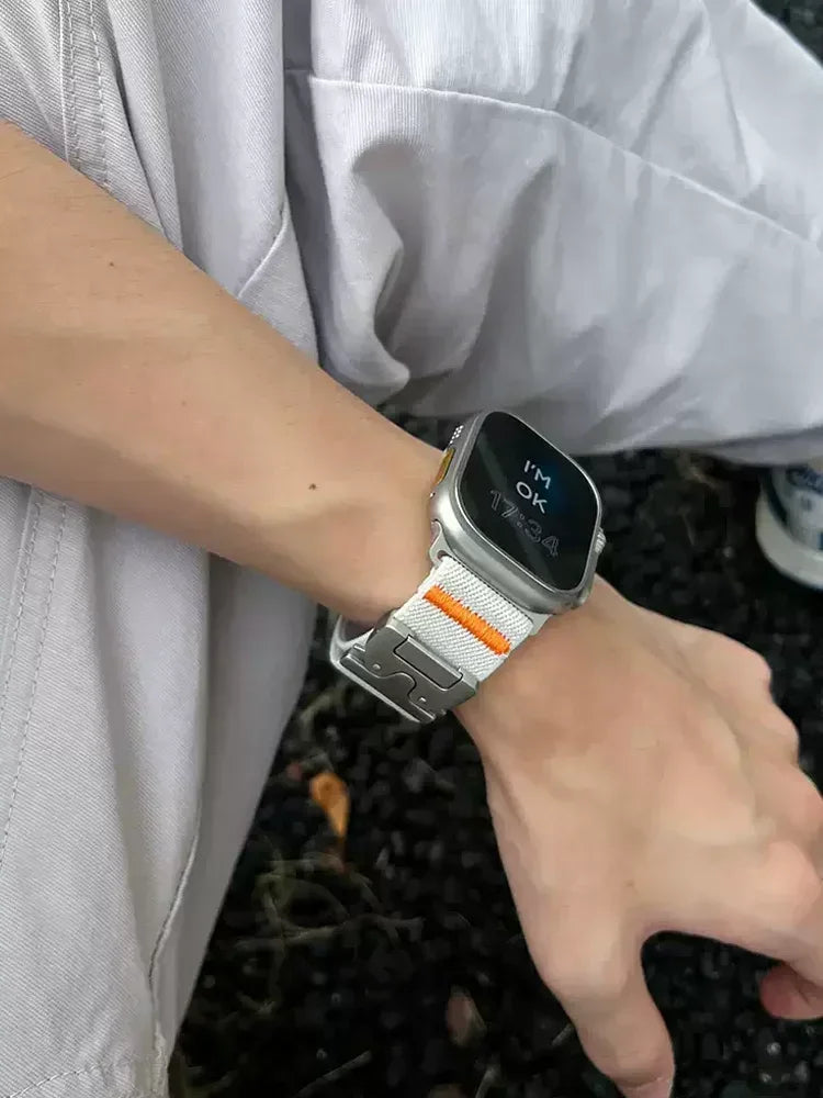 Parachute Straps For Apple Watch ultra 2 Band 49mm 45mm 46mm 44mm 42mm 40mm 41mm correa Bracelet IWatch Series 10 9 8 7 6 3 SE