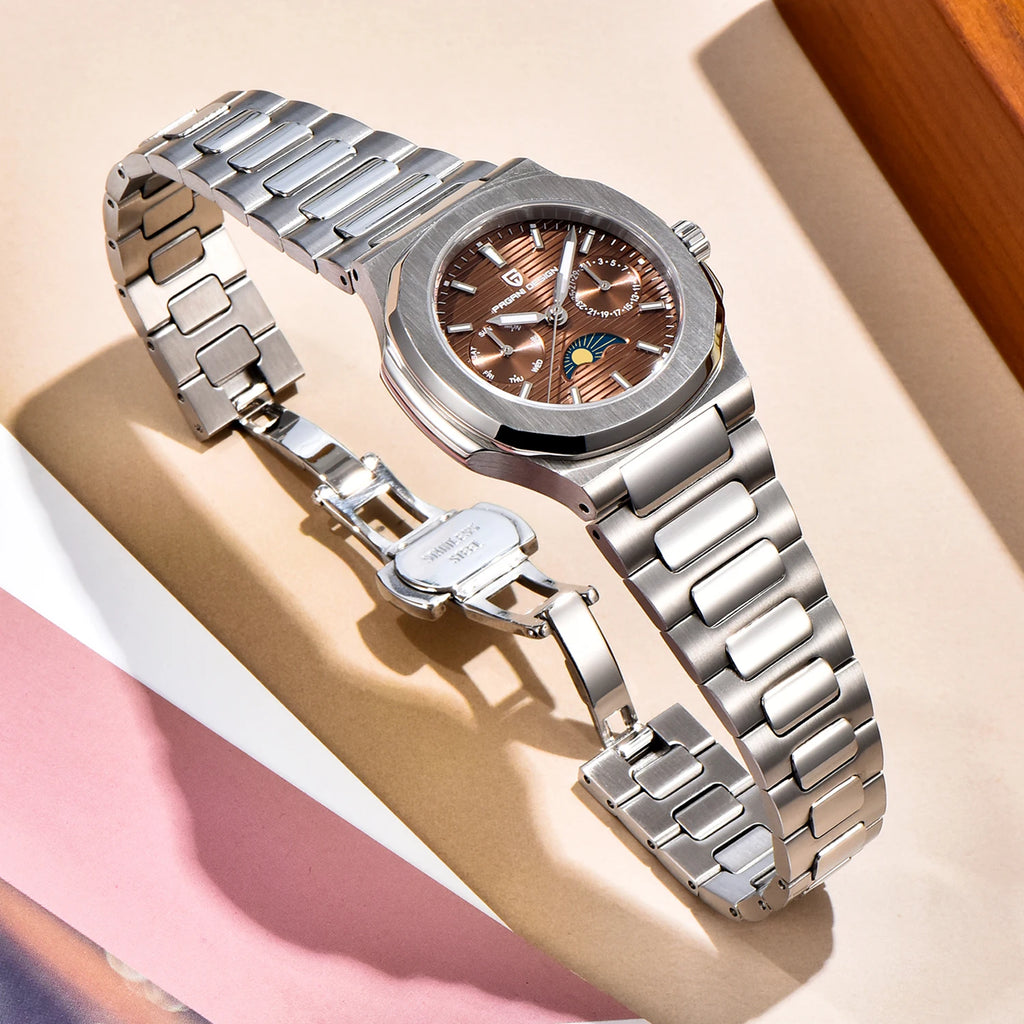 2025 New PAGANI DESIGN Women's Watches Luxury Watch For Women Quartz Wristwatch Ladies Sapphire Waterproof Exquisite Gift Clock