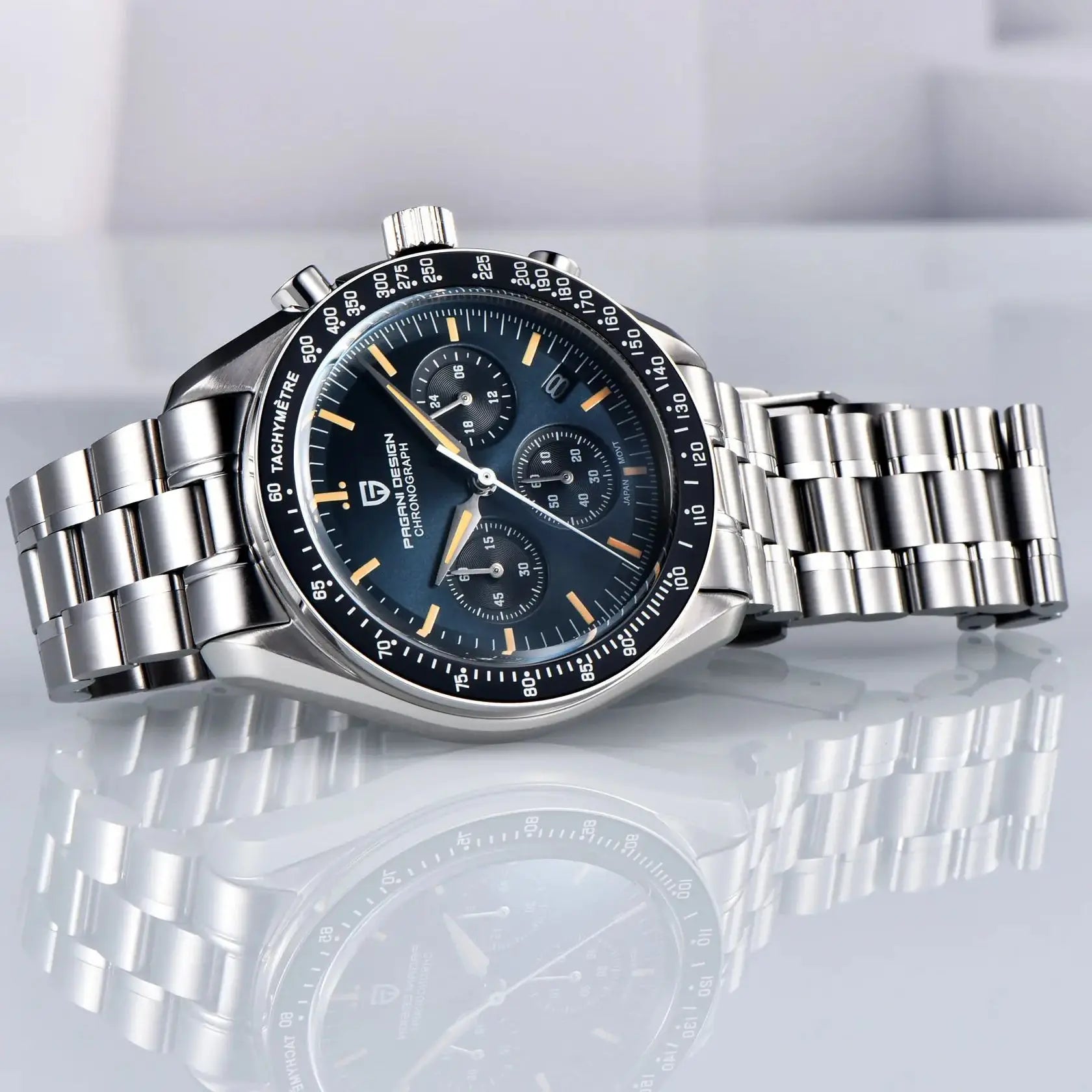 2025 New PAGANI DESIGN Tribute to CK2998 Moon Watch Retro Luxury Quartz Watches For Men Stainless steel Sport Chronograph Man