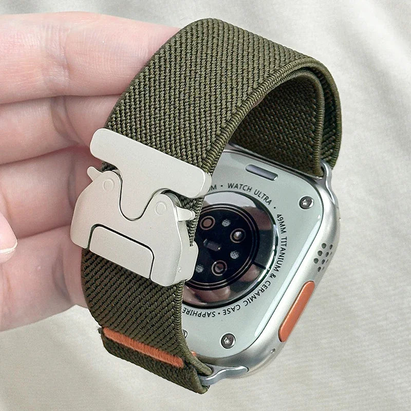 Parachute Straps For Apple Watch ultra 2 Band 49mm 45mm 46mm 44mm 42mm 40mm 41mm correa Bracelet IWatch Series 10 9 8 7 6 3 SE