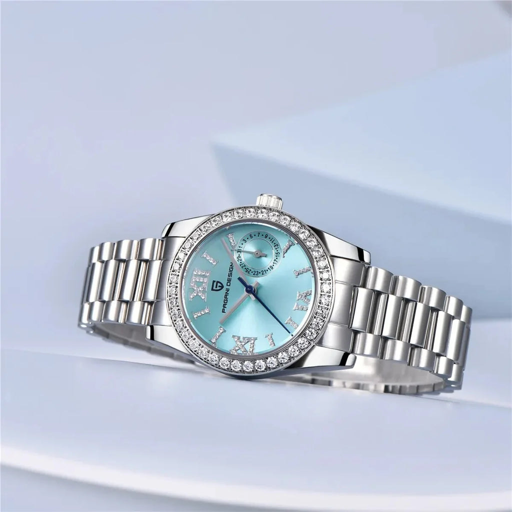PAGANI DESIGN 32MM Luxury Women's Wristwatch Japan TMI Movt Elegant Quartz Watch For Women Fashion Waterproof Sapphire Clock