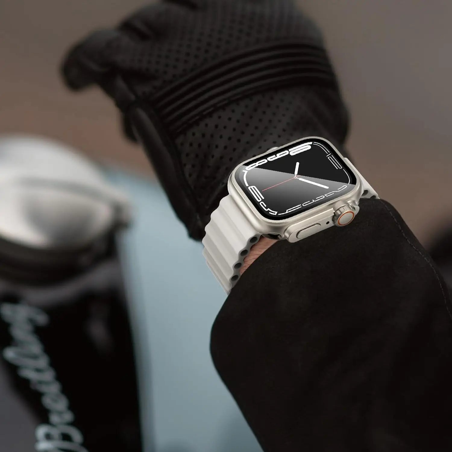 Screen Protector Cover for Apple Watch 44mm 45mm 40mm 41mm Hard PC Bumper Case for iwatch Series 9 8 7 6 5 4 SE Change To Ultra