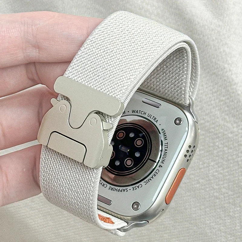 Parachute Straps For Apple Watch ultra 2 Band 49mm 45mm 46mm 44mm 42mm 40mm 41mm correa Bracelet IWatch Series 10 9 8 7 6 3 SE