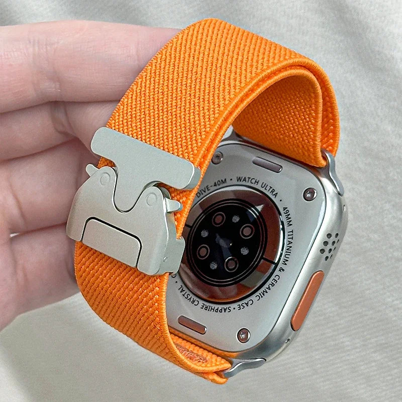 Parachute Straps For Apple Watch ultra 2 Band 49mm 45mm 46mm 44mm 42mm 40mm 41mm correa Bracelet IWatch Series 10 9 8 7 6 3 SE