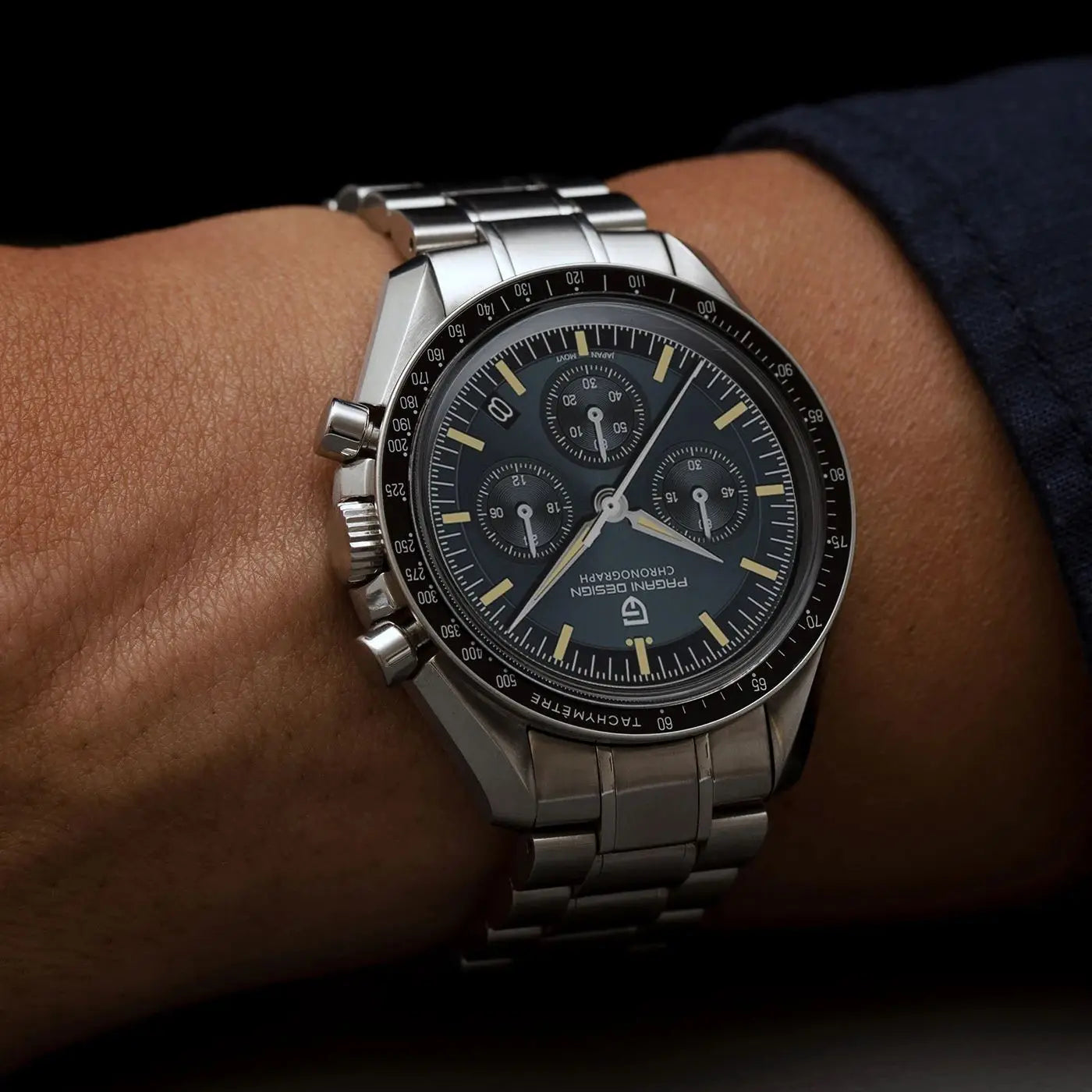 2025 New PAGANI DESIGN Tribute to CK2998 Moon Watch Retro Luxury Quartz Watches For Men Stainless steel Sport Chronograph Man